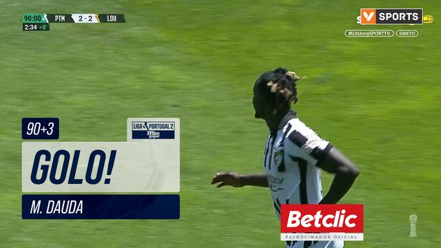 GOLO! Portimonense, M. Dauda aos 90'+3', Portimonense 2-2 Lourosa FC