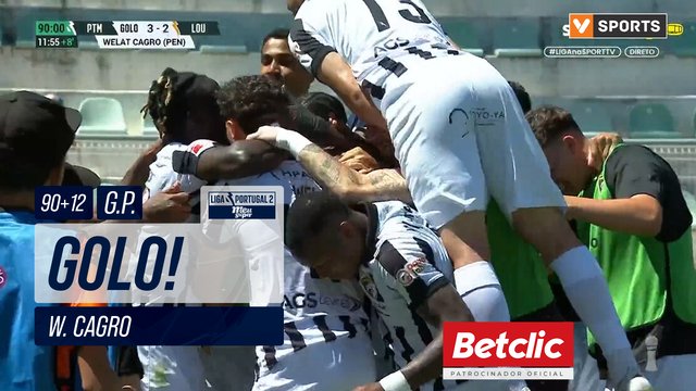 GOLO! Portimonense, W. Cagro aos 90'+12', Portimonense 3-2 Lourosa FC