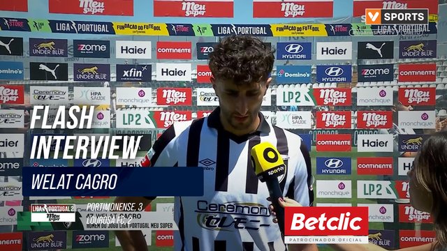 Flash Interview Welat Cagro (Portimonense)