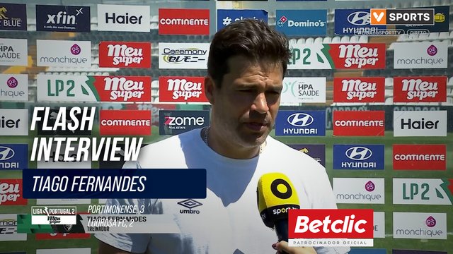 Flash Interview Tiago Fernandes (Portimonense)