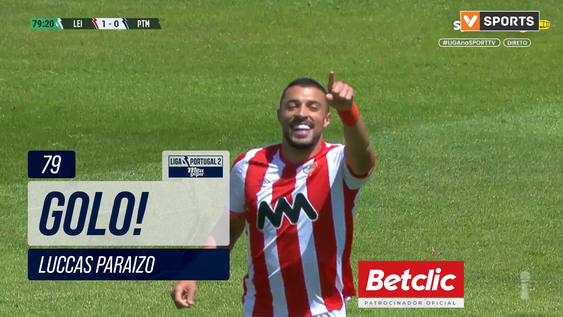 GOLO! Leixões, Luccas Paraizo aos 79', Leixões 1...