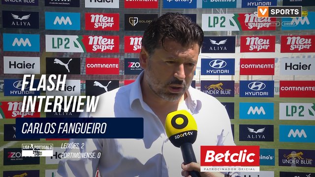 Flash Interview Carlos Fangueiro (Leixões)