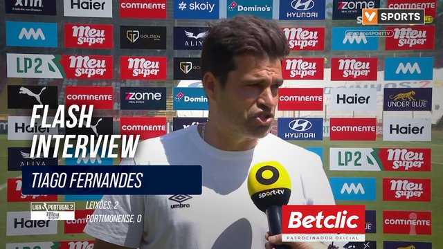 Flash Interview Tiago Fernandes (Portimonense)
