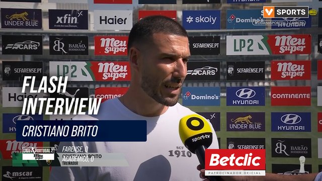 Flash Interview Cristiano Brito (Farense)