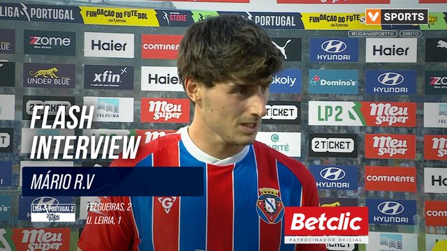Flash Interview Mário R.V (Felgueiras)
