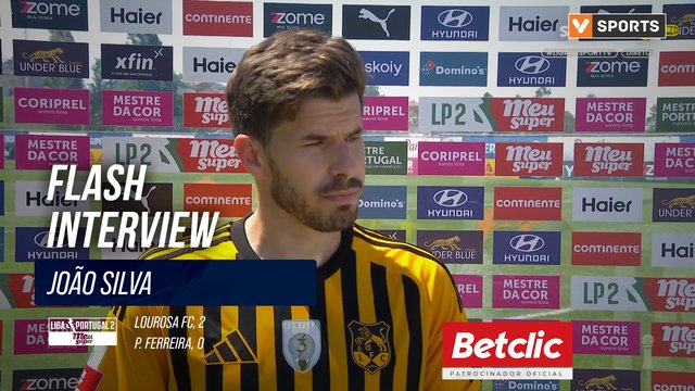 Flash Interview João Silva (Lourosa FC)