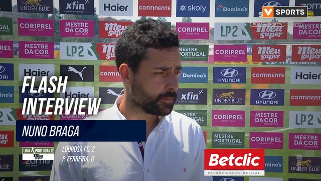 Flash Interview Nuno Braga (P. Ferreira)