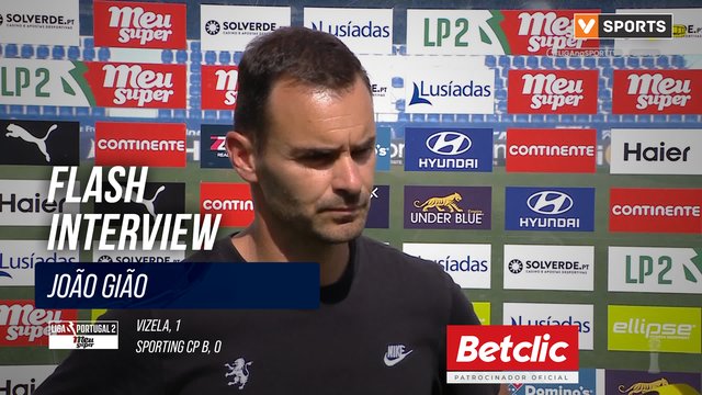 Flash Interview João Gião (Sporting CP B)