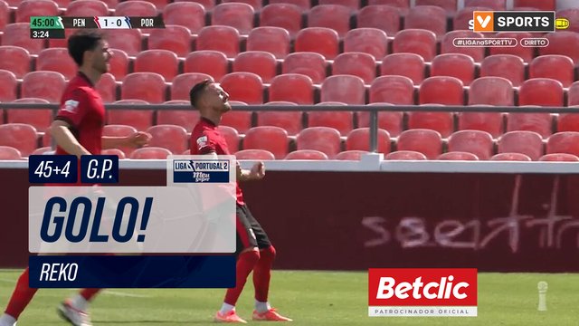 GOLO! Penafiel, Reko aos 45'+4', Penafiel 1-0 FC Porto B