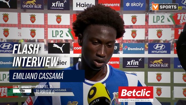Flash Interview Emiliano Cassamá (FC Porto B)