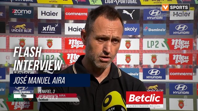 Flash Interview José Manuel Aira (Penafiel)