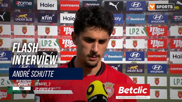 Flash Interview  André Schutte (Penafiel)