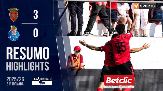 Liga Meu Super (31ª Jornada): Resumo Penafiel 3-0 FC Porto B