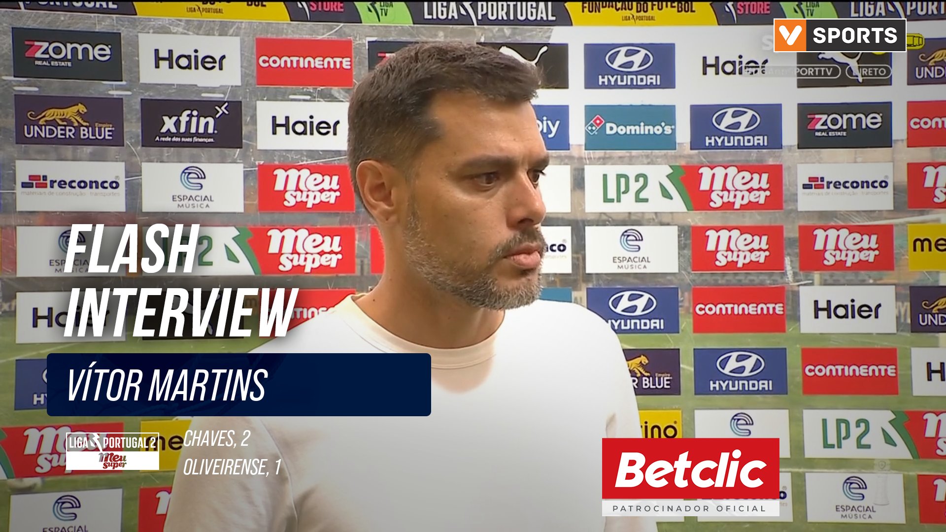 Flash Interview Vítor Martins (Chaves)