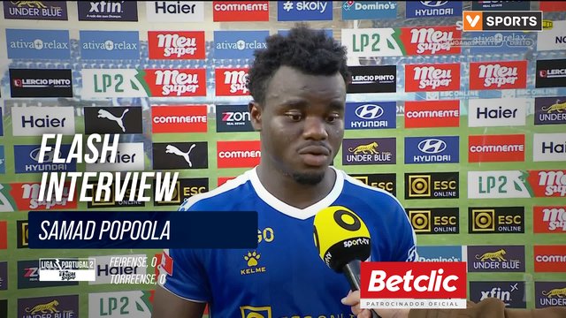 Flash Interview Samad Popoola (Feirense)