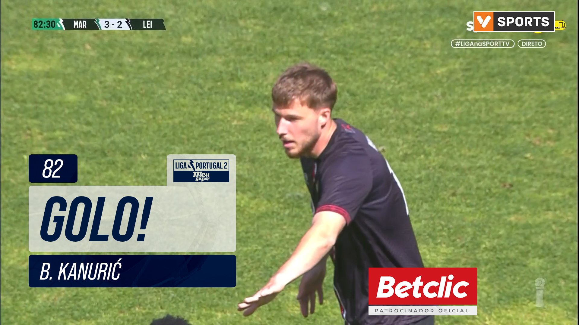 GOLO! Leixões, B. Kanuri? aos 82', Marítimo 3-2 ...