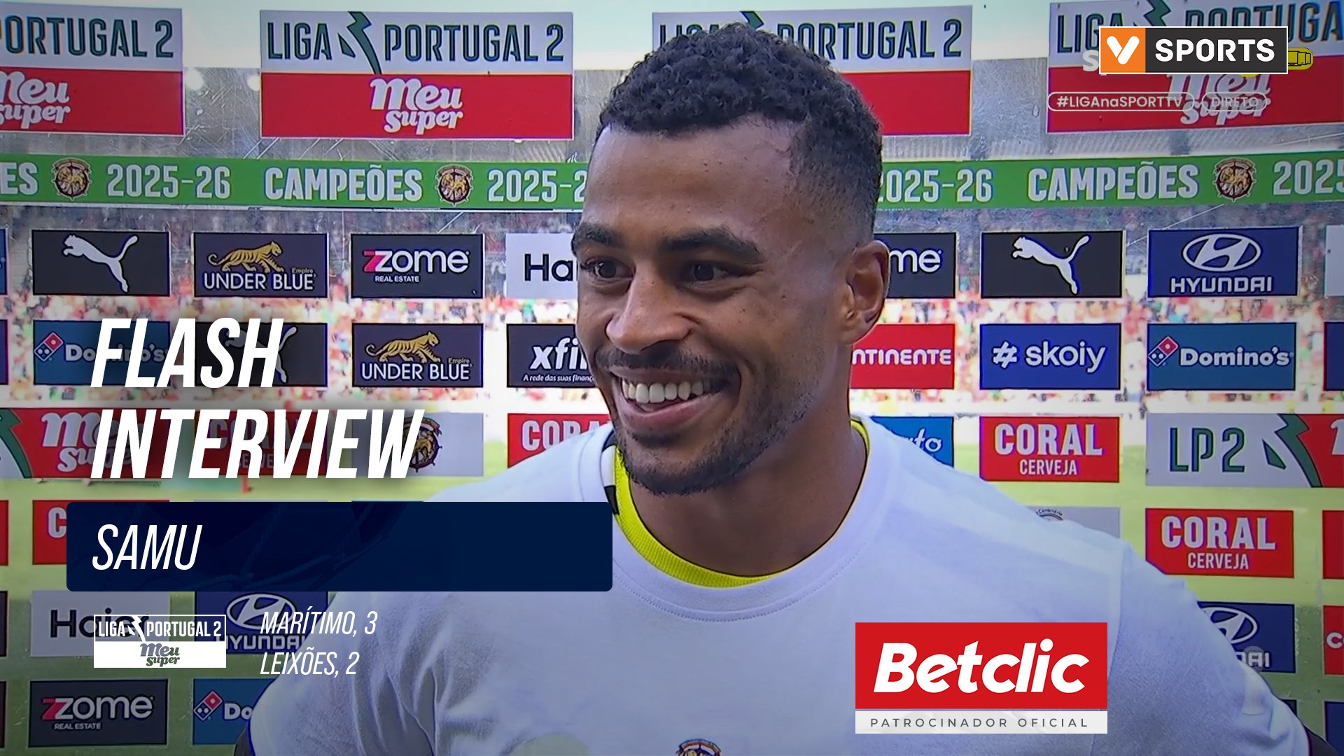 Flash Interview Samu (Marítimo)