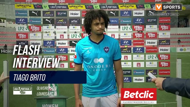 Flash Interview Tiago Brito (Oliveirense)