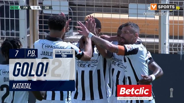 GOLO! Portimonense, Katatal (p.b.) aos 7', Portimonense 1-0 Chaves
