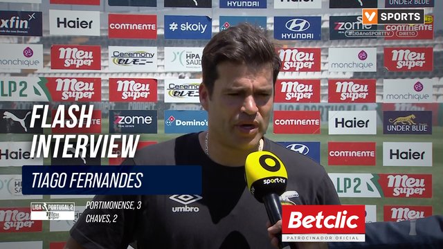 Flash Interview Tiago Fernandes (Portimonense)