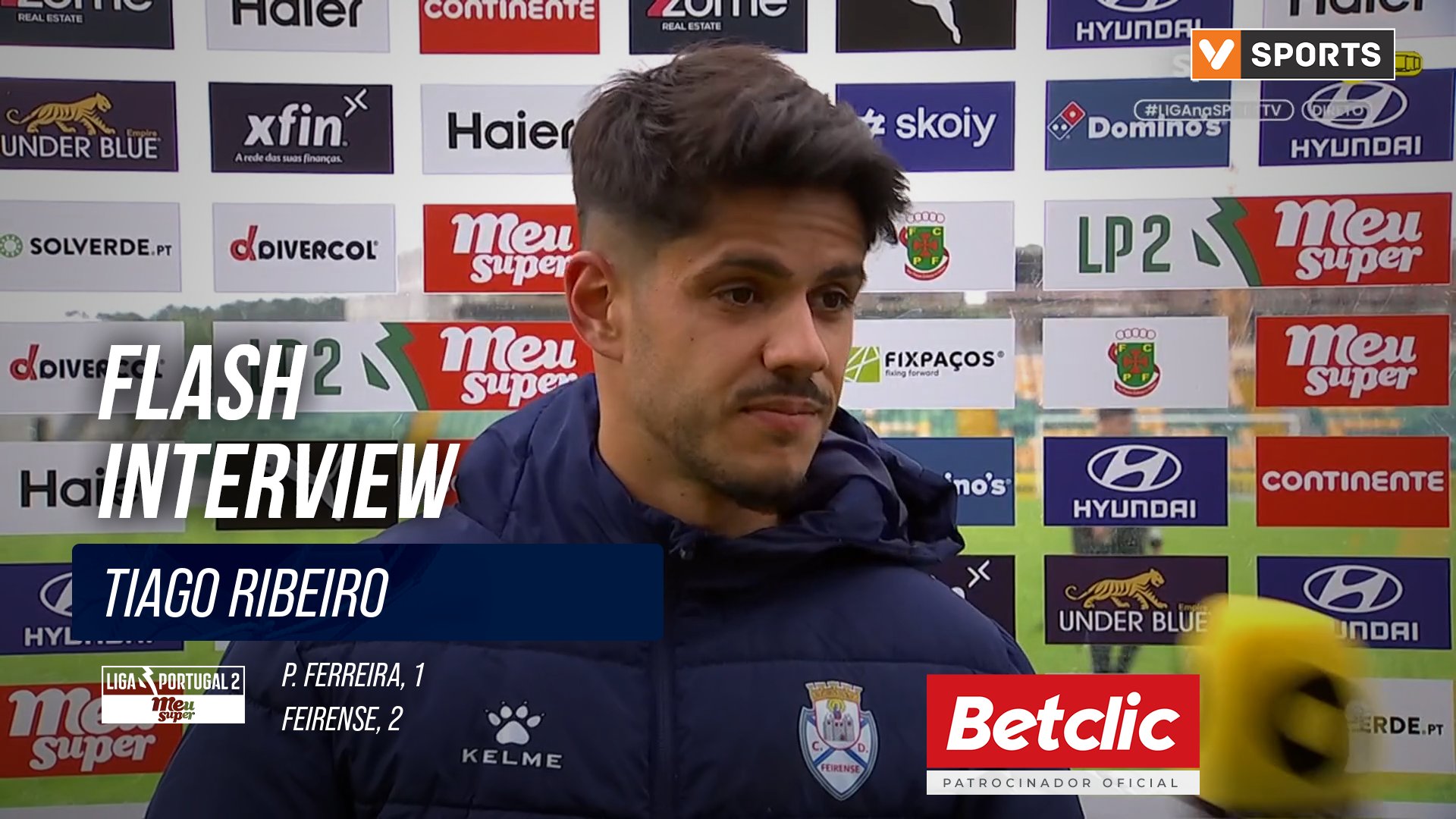 Flash Interview Tiago Ribeiro (Feirense)
