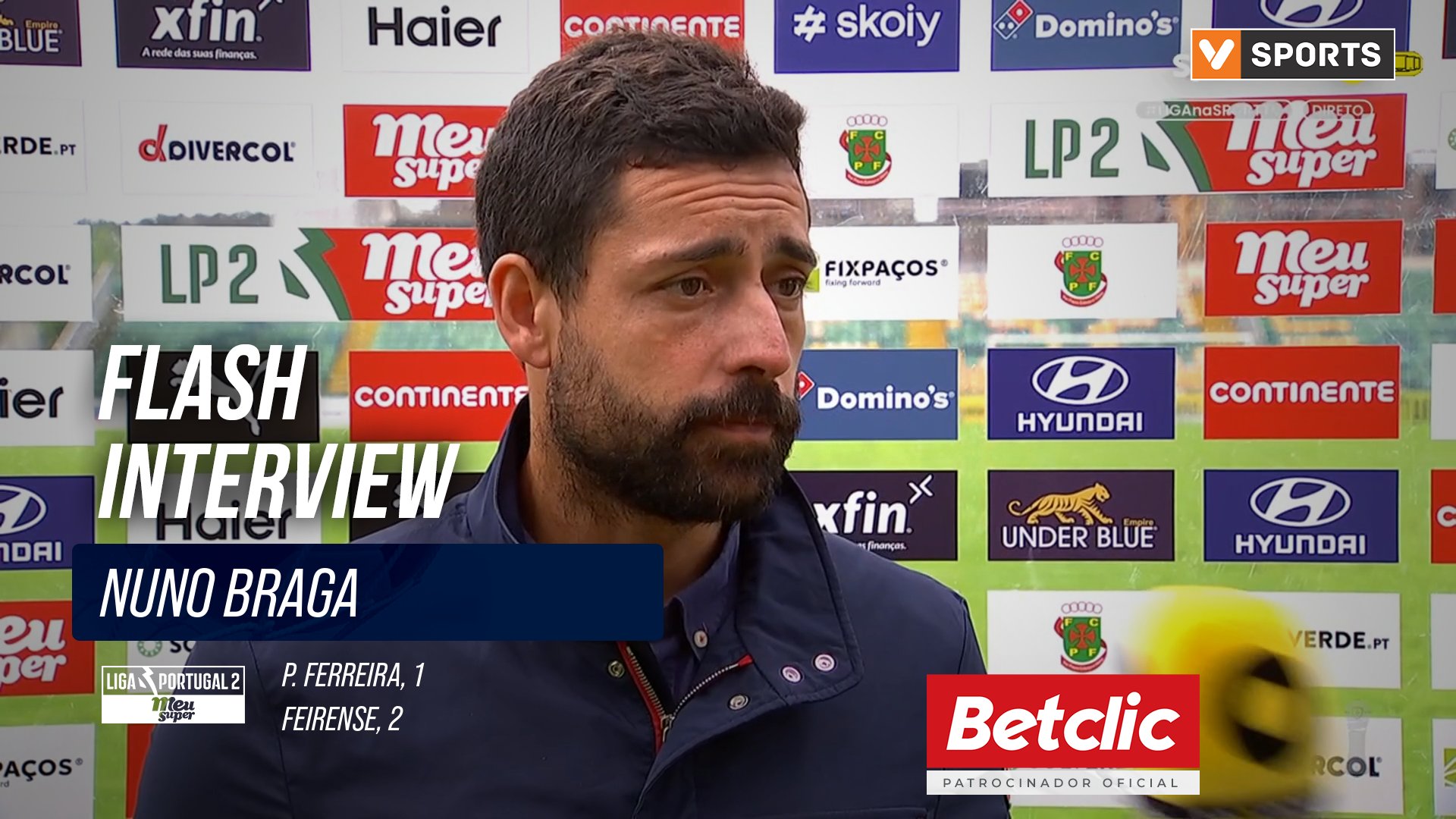 Flash Interview Nuno Braga (P. Ferreira)