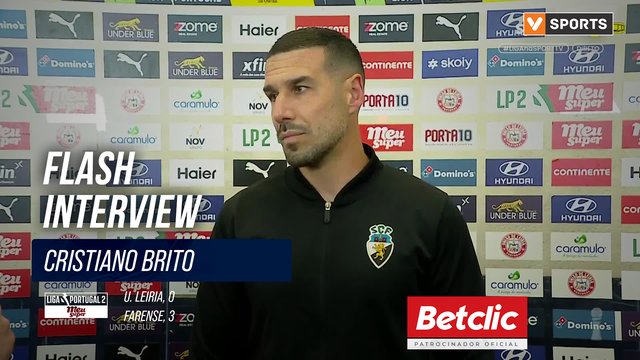 Flash Interview Cristiano Brito (Farense)