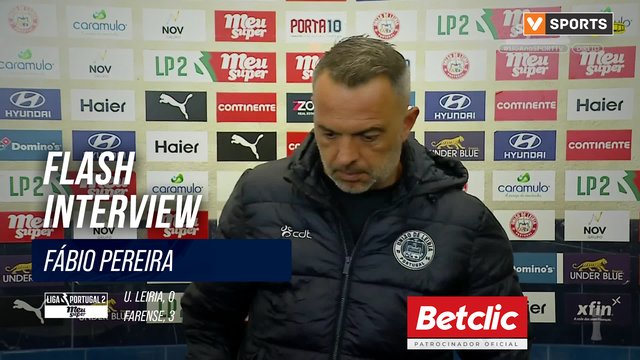 Flash Interview Fábio Pereira (U. Leiria)