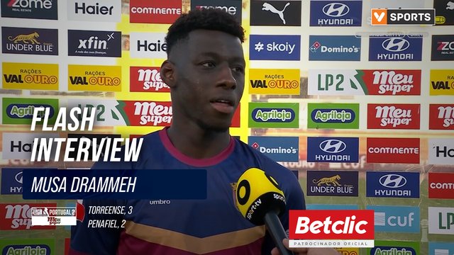 Flash Interview Musa Drammeh (Torreense)