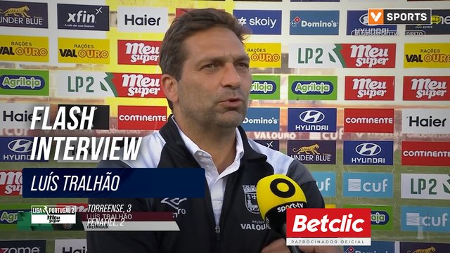 Flash Interview Luís Tralhão (Torreense)
