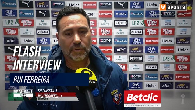Flash Interview Rui Ferreira (Felgueiras)