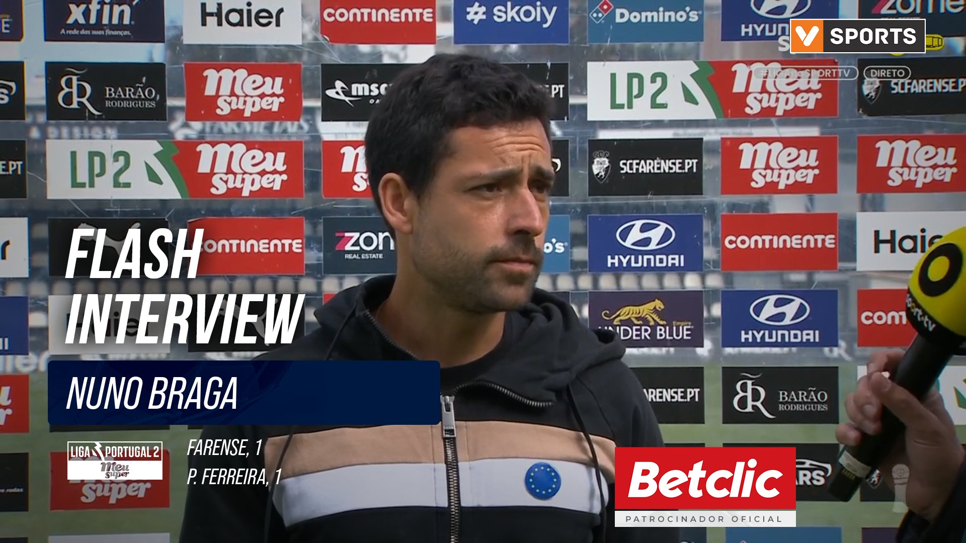 Flash Interview Nuno Braga (P. Ferreira)