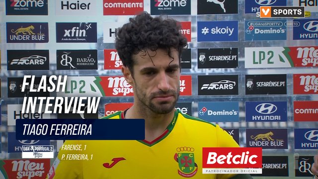 Flash Interview Tiago Ferreira (P. Ferreira)