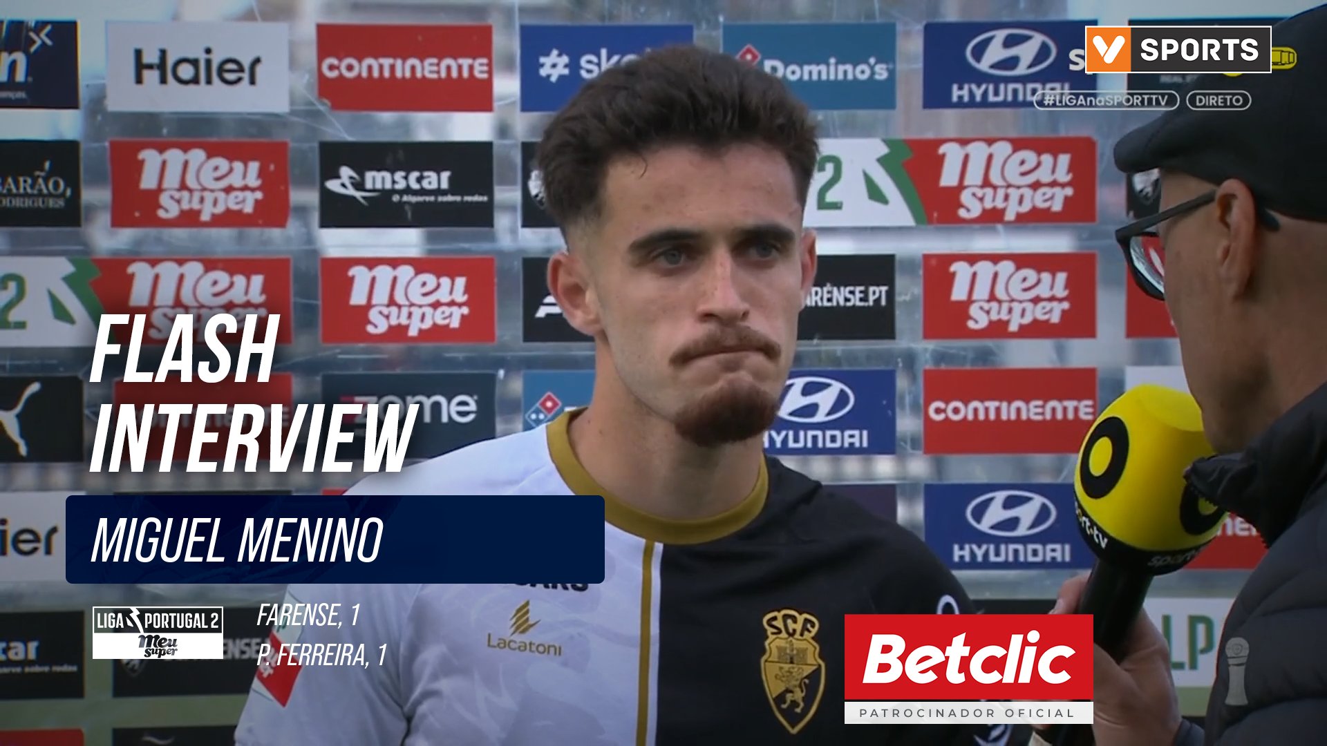 Flash Interview Miguel Menino (Farense)