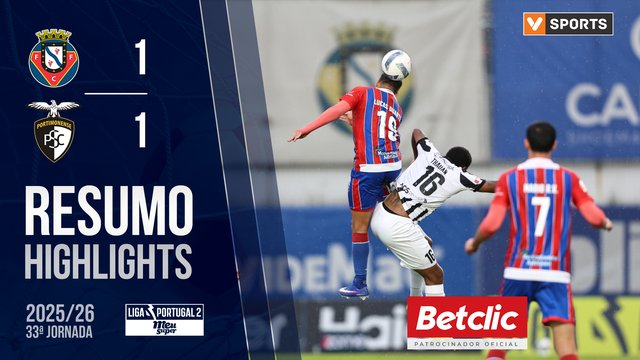 Liga Meu Super (33ª Jornada): Resumo FC Felgueiras 1-1 Portimonense