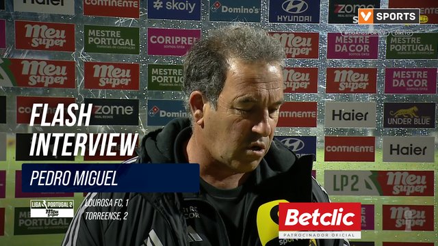 Flash Interview Pedro Miguel (Lourosa)