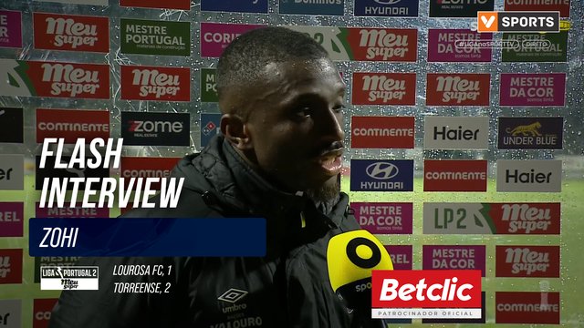 Flash Interview Zohi (Torreense)