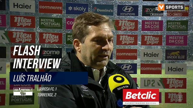 Flash Interview Luís Tralhão (Torreense)
