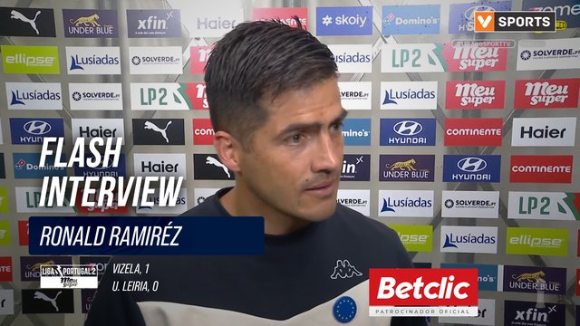 Flash Interview Ronald Ramiréz (Vizela)