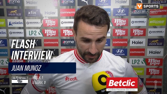 U. Leiria, Flash Interview, Juan Muñoz