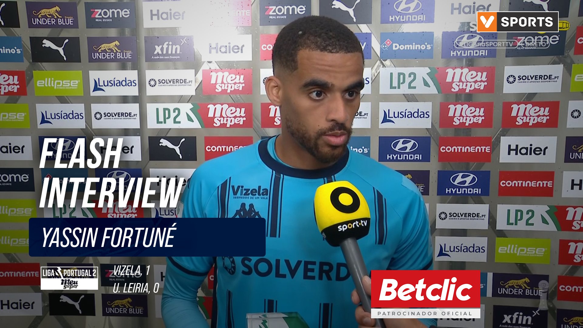 Flash Interview Yassin Fortuné (Vizela)