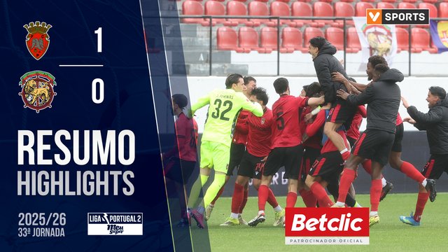 Liga Meu Super (33ª Jornada): Resumo FC Penafiel 1-0 Marítimo M.