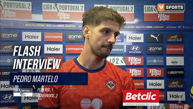 Flash Interview Pedro Martelo (Oliveirense)