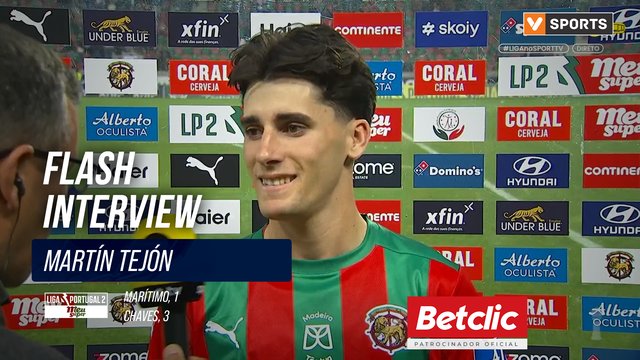 Flash Interview Martín Tejón (Marítimo)