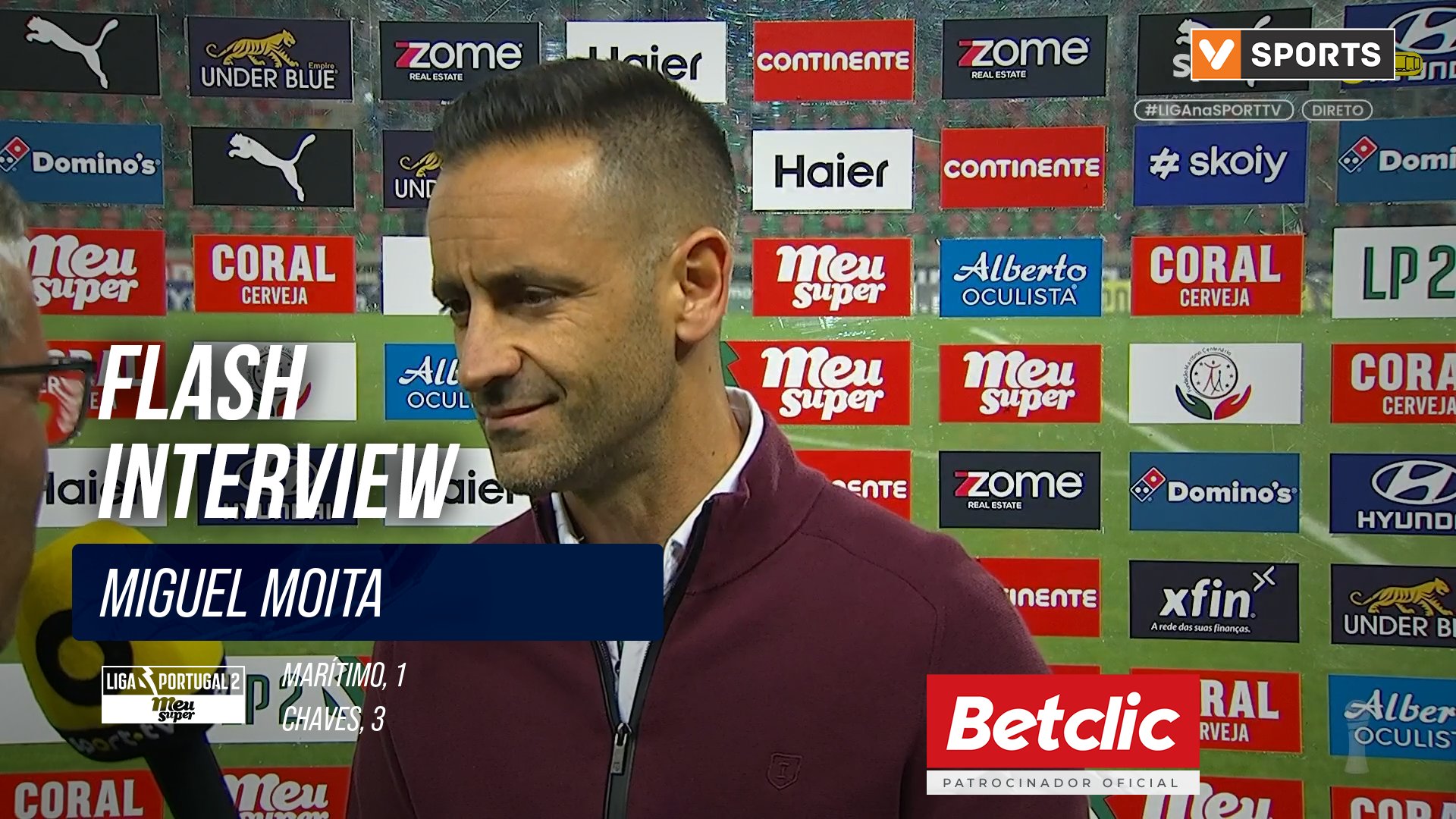 Flash Interview Miguel Moita (Marítimo)