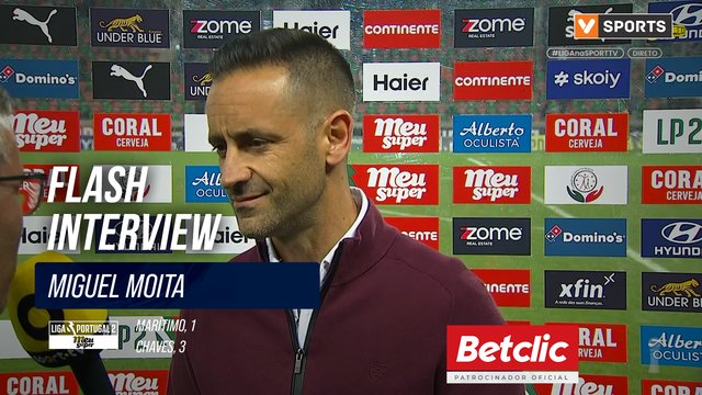 Flash Interview Miguel Moita (Marítimo)