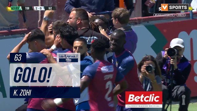 GOLO! SCU Torreense, K. Zohi aos 63', SCU Torreense 2-0 FC Vizela