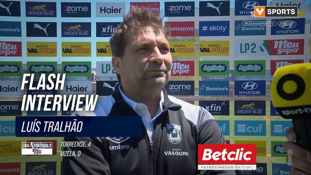 Flash Interview Luís Tralhão (Torreense)