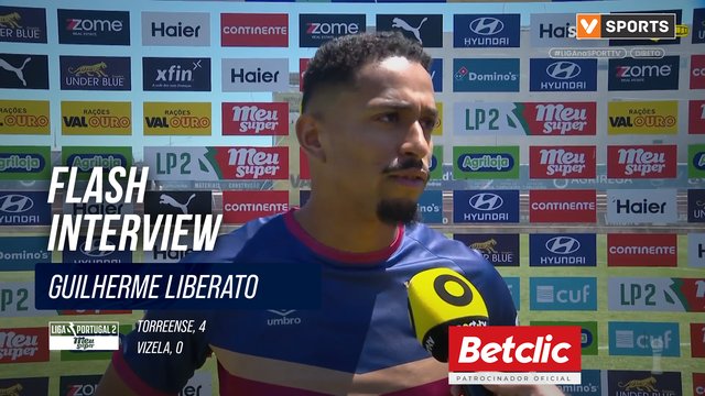 Torreense, Flash Interview, Guilherme Liberato
