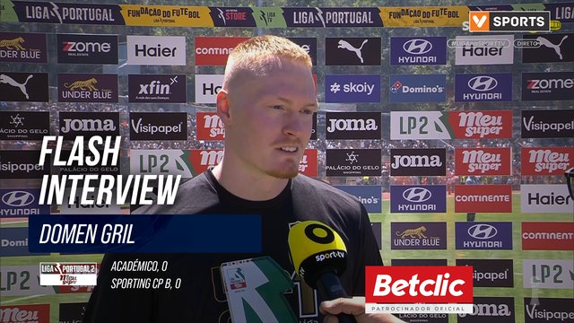 Flash Interview Domen Gril (Académico)